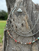 Silver Paperclip Choker
