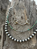 Authentic Turquoise Heishi Beaded Choker