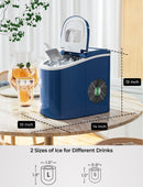 Mini Portable Compact Electric Ice Maker Machine