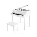 30-Key Wood Toy Kids Grand Piano with Bench