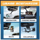Rotatable Rearview Mirror Phone Holder for Car