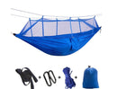 Portable Parachute Hammock with Mosquito Net - Army Green
