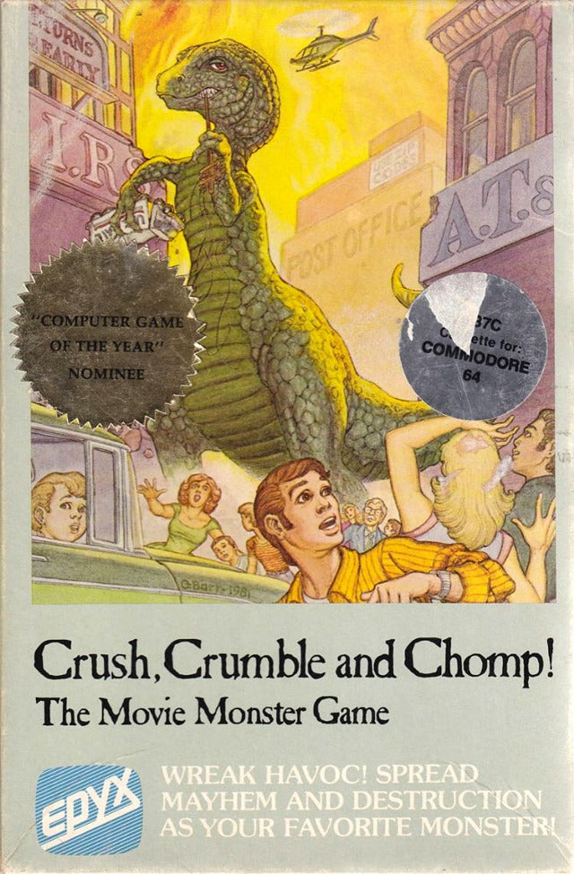 Crush, Crumble & Chomp! (Commodore 64)