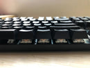 87-Key Mechanical Keyboard with Green Switches - Desktop Non-Punch Design