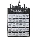 Mubarak Eid Ramadan Fabric Wall Calendar