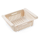Stretchable Multifunction Refrigerator Storage Basket
