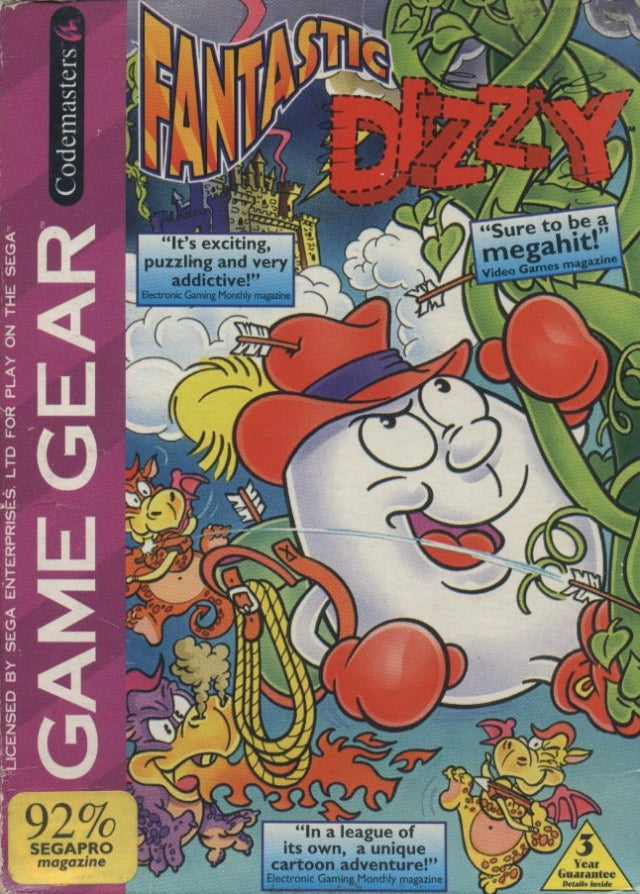 Fantastic Dizzy (Sega Game Gear)