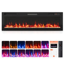 50-Inch Smart WiFi Electric Fireplace with Remote Control