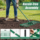 30 x 10 Inch Heavy Duty Lawn Level Tool with 69 Inch Handle