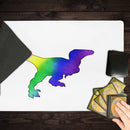 Rainbow Galaxy Raptor Playmat
