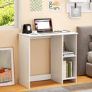 31.5 Inch Modern Home Office Desk with 2 Compartments