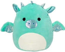 Squishmallow Dragon 8 inch Miles Teal Plush Stuffed Animal Super Soft
