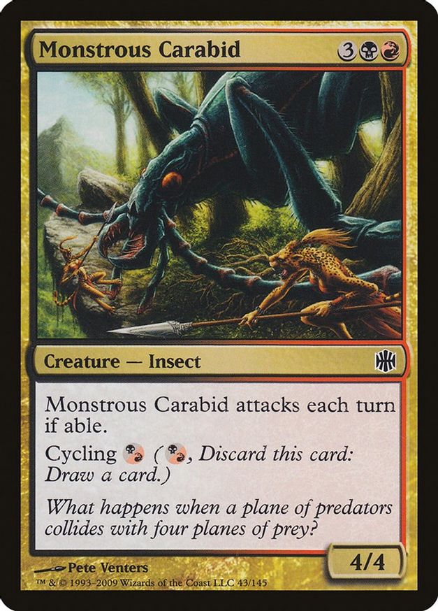 Monstrous Carabid | 43 | Alara Reborn