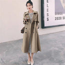 British-style Trendy Khaki Trench Coat