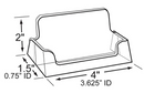 Azar 252010 Counter Business Card Holder, 10 Count