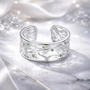 S925 Sterling Silver Pavé Setting CZ Ring
