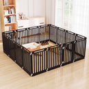 16-Panel Dog Playpen 31.5" Height Indoor Outdoor Pet Gate