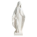 31.5 Inch Virgin Mary Statue with Aged Finish for Yard Patio