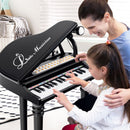31 Keys Kids Piano Keyboard with Stool and Piano Lid