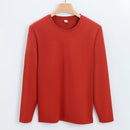 Double-sided Cotton T-shirt Casual Long-sleeve For Young Men