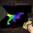 Rainbow Galaxy Raptor Playmat
