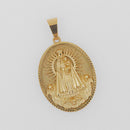 Stainless Steel Retro Mother-Son Pendant
