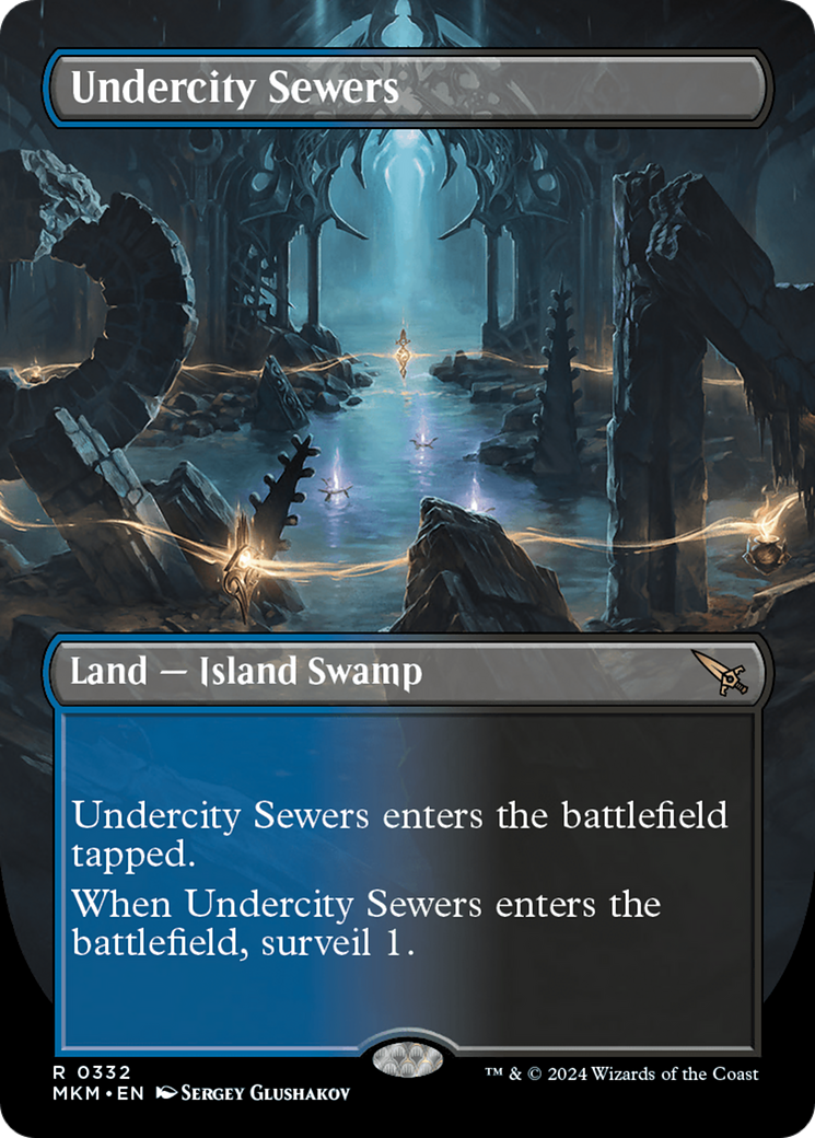 Undercity Sewers (MKM-332) - Murders at Karlov Manor (Borderless)