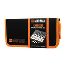 Mad Man: Magnetic Game Travel Set - Checkers