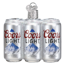 Coors Light Six Pack Ornament