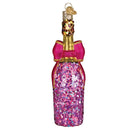 Bottle With Bow Ornament