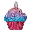 Shimmering Pink Cupcake Ornament