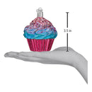 Shimmering Pink Cupcake Ornament