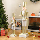 32.5 Inch Christmas Nutcracker with High Hat and Beautiful Scepter
