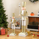 32.5 Inch Christmas Nutcracker with High Hat and Beautiful Scepter