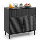 32" Wide Buffet Cabinet with 2 Doors and 1 Drawer for Kitchen