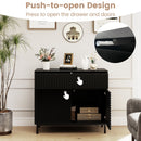32" Wide Buffet Cabinet with 2 Doors and 1 Drawer for Kitchen
