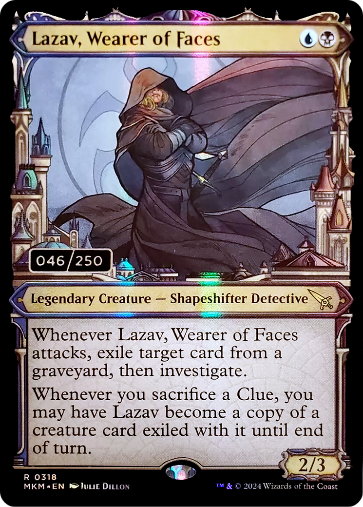 Lazav, Wearer of Faces (MKM-318) - Murders at Karlov Manor Foil