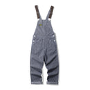 Outdoor Canvas Lumberjack Stripe Bib Pants