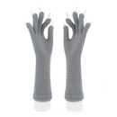 Halloween Silicone Meat Mat Long Gloves