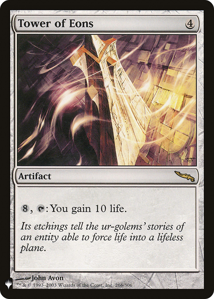 Tower of Eons (LIST-MRD-266) - The List