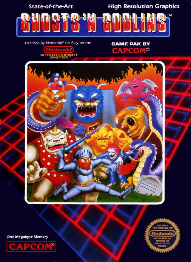 Ghosts 'n Goblins (Nintendo NES)