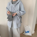 Alpaca Wool Hooded Double-faced Wool Coat