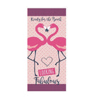 Flamingo Print Microfiber Beach Towel