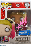 Alexa Bliss Signed Funko Pop #104 JSA WWE Autographed