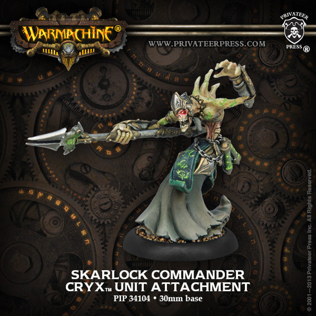 Warmachine: Cryx Skarlock Commander