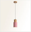 Wood-Pendant-Lights Island-Bar Hang-Lamp