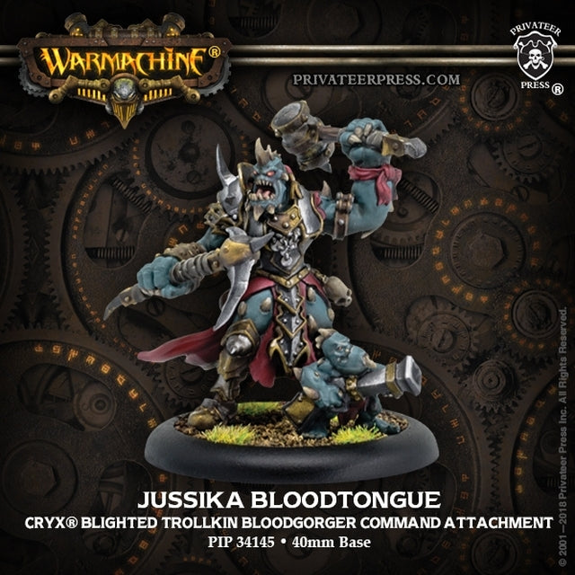 Warmachine: Cryx Jussika Bloodtongue