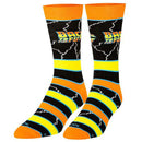 Back to the Future "Stripes" Men's Crew Folded Socks (Size 8-12)