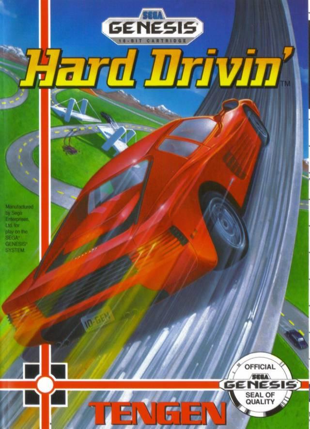 Hard Drivin' (Sega Genesis)