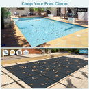 34 x 18 Feet Safety Pool Cover Fits 32 x16 Feet Inground Swimming Pools
